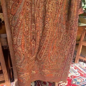 Beautiful woven wool scarf/wrap